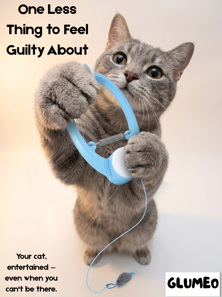 Glumeo Wingman — Automatic  Interactive Hanging Cat Toy